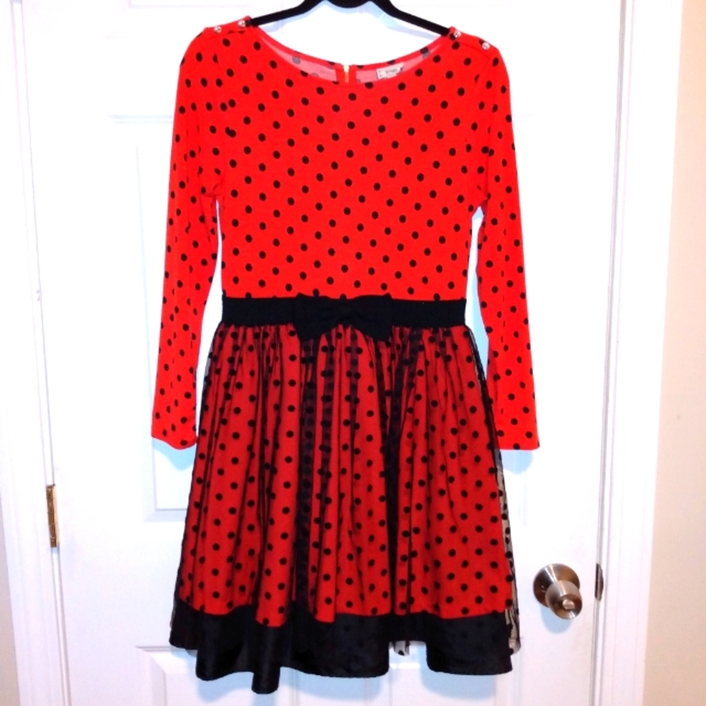 D-Signed Disney Minnie Mouse Tulle dress L(14-16)